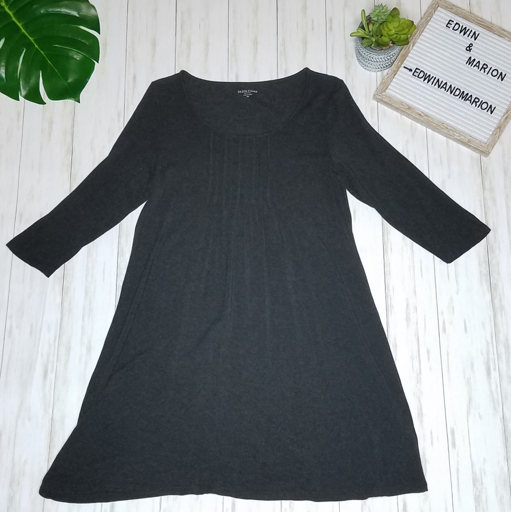 Eileen Fisher Jersey Swing Dress
